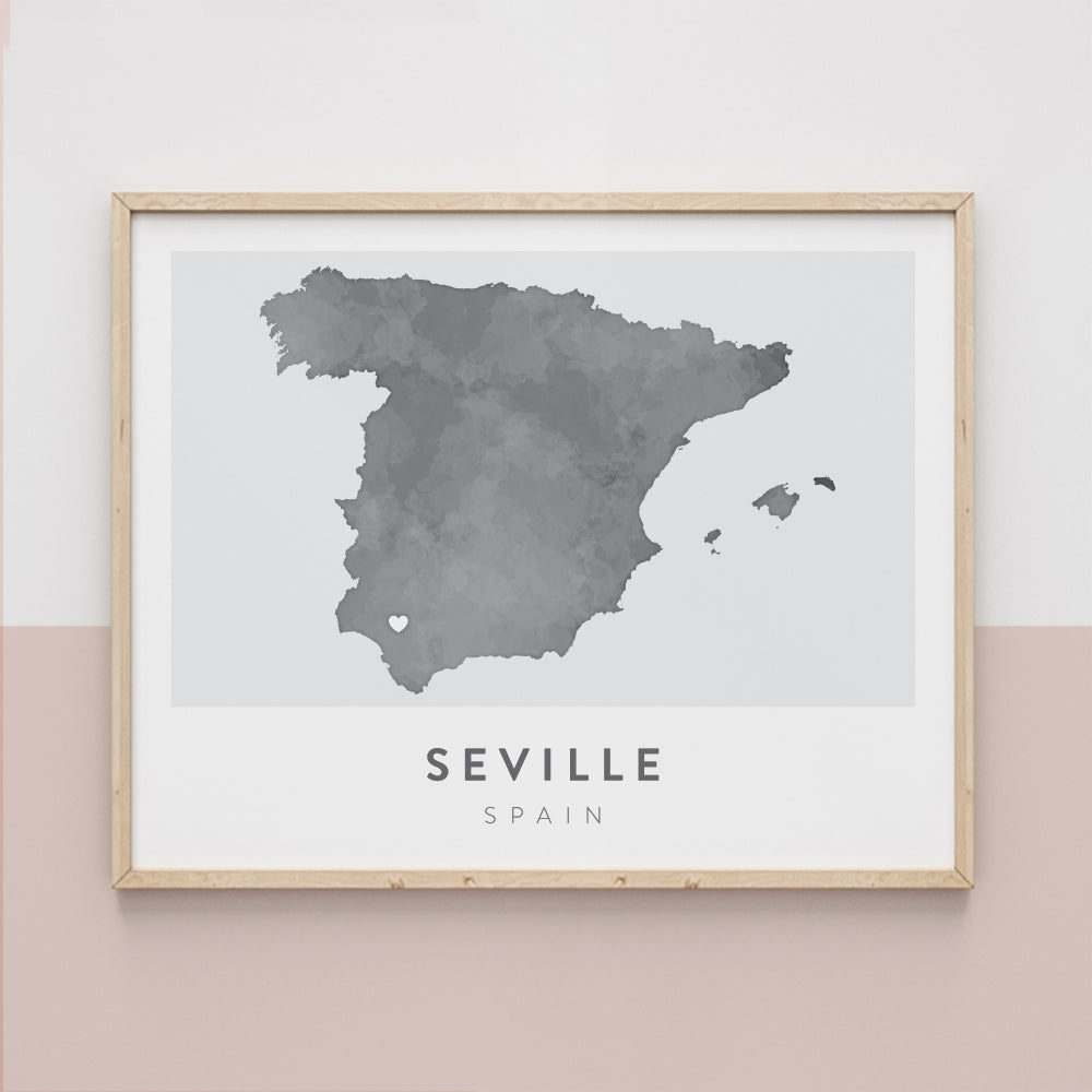 map of seville