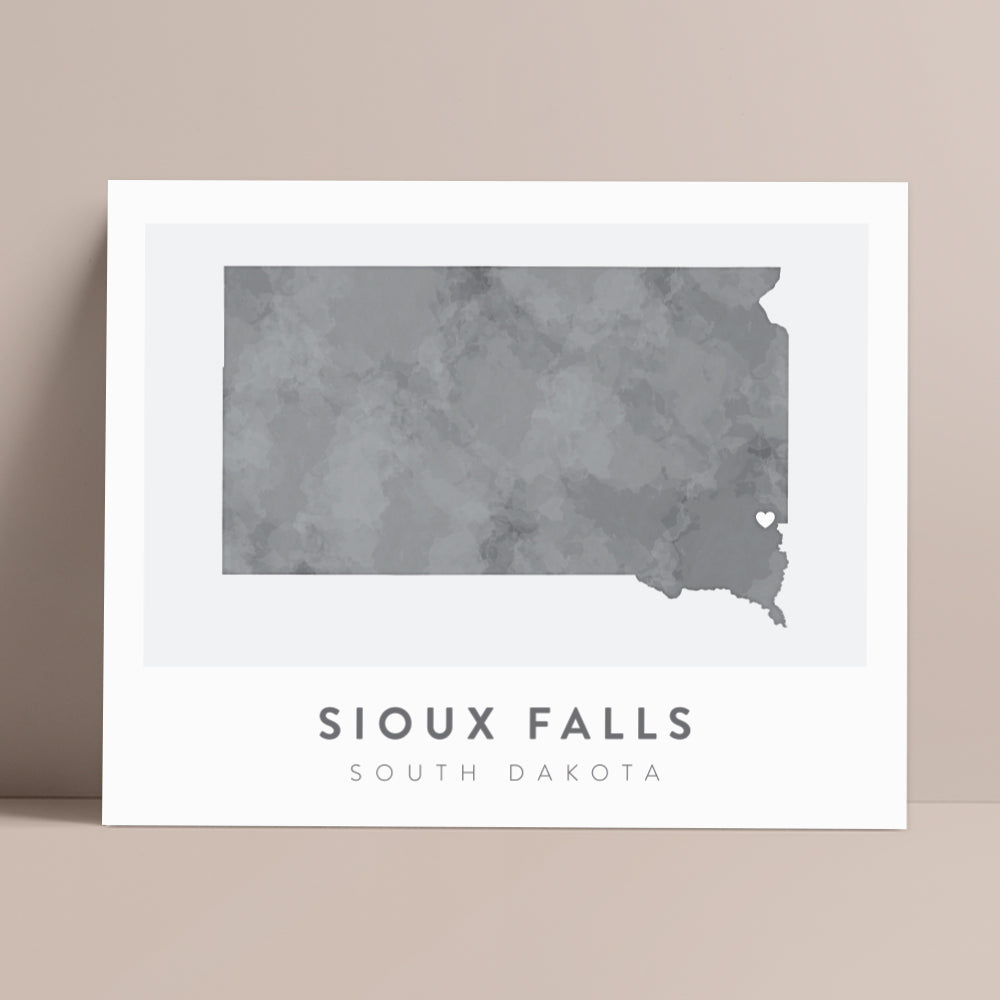 map of sioux falls