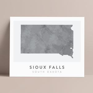 map of sioux falls