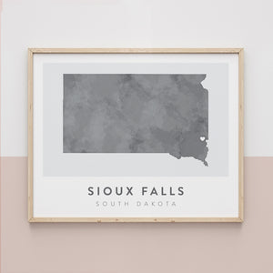 sioux falls sd map