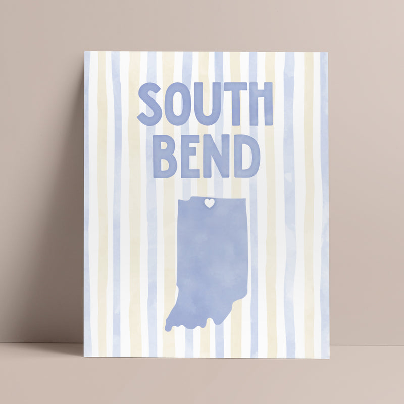 South Bend, Indiana Poster