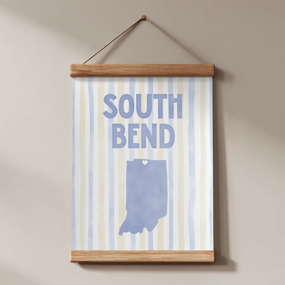 South Bend, Indiana Poster
