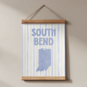 South Bend, Indiana Poster