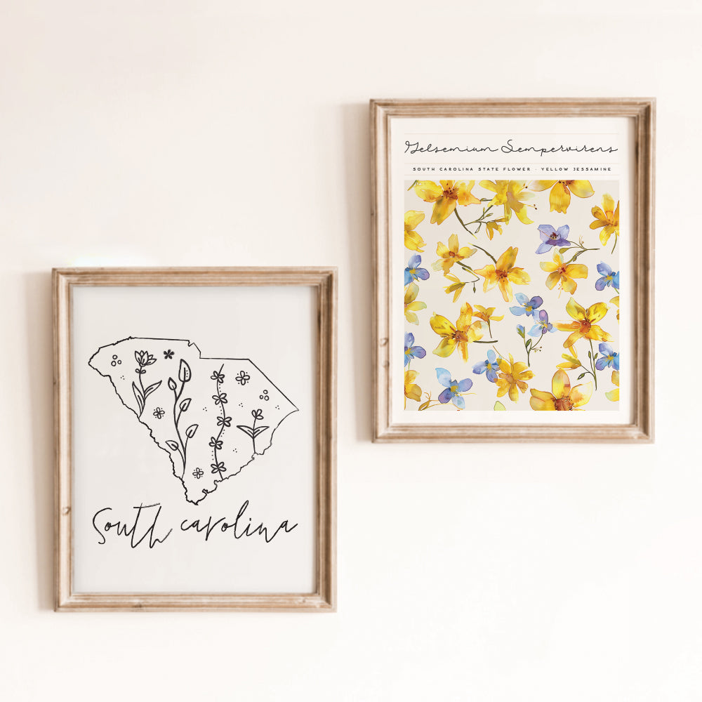 south carolina wall art