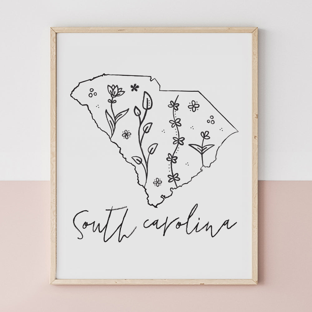 south carolina poster