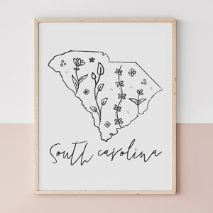 south carolina poster