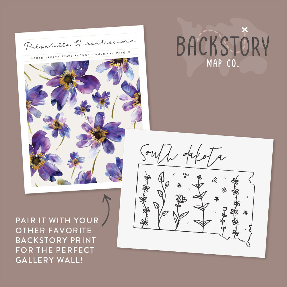 south dakota wall art