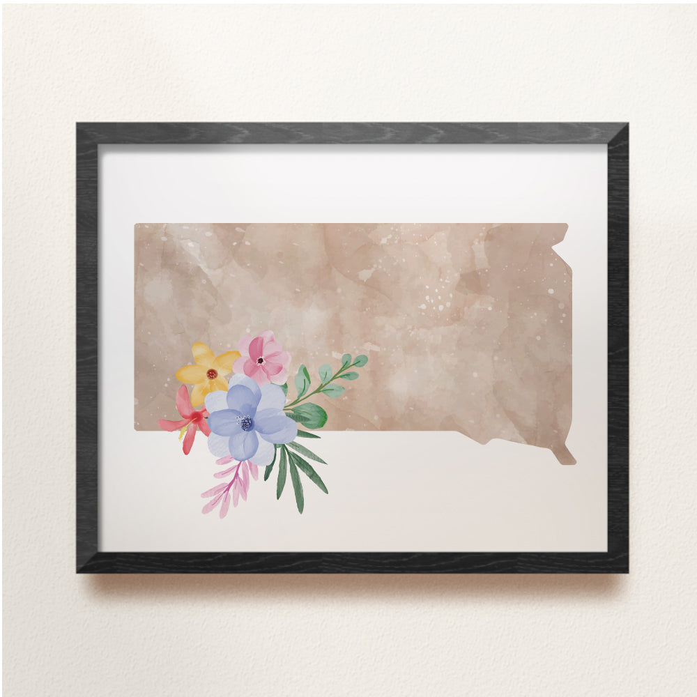 south dakota art print