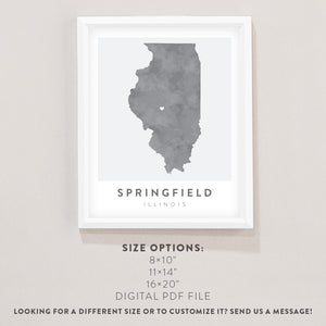 illinois wall art