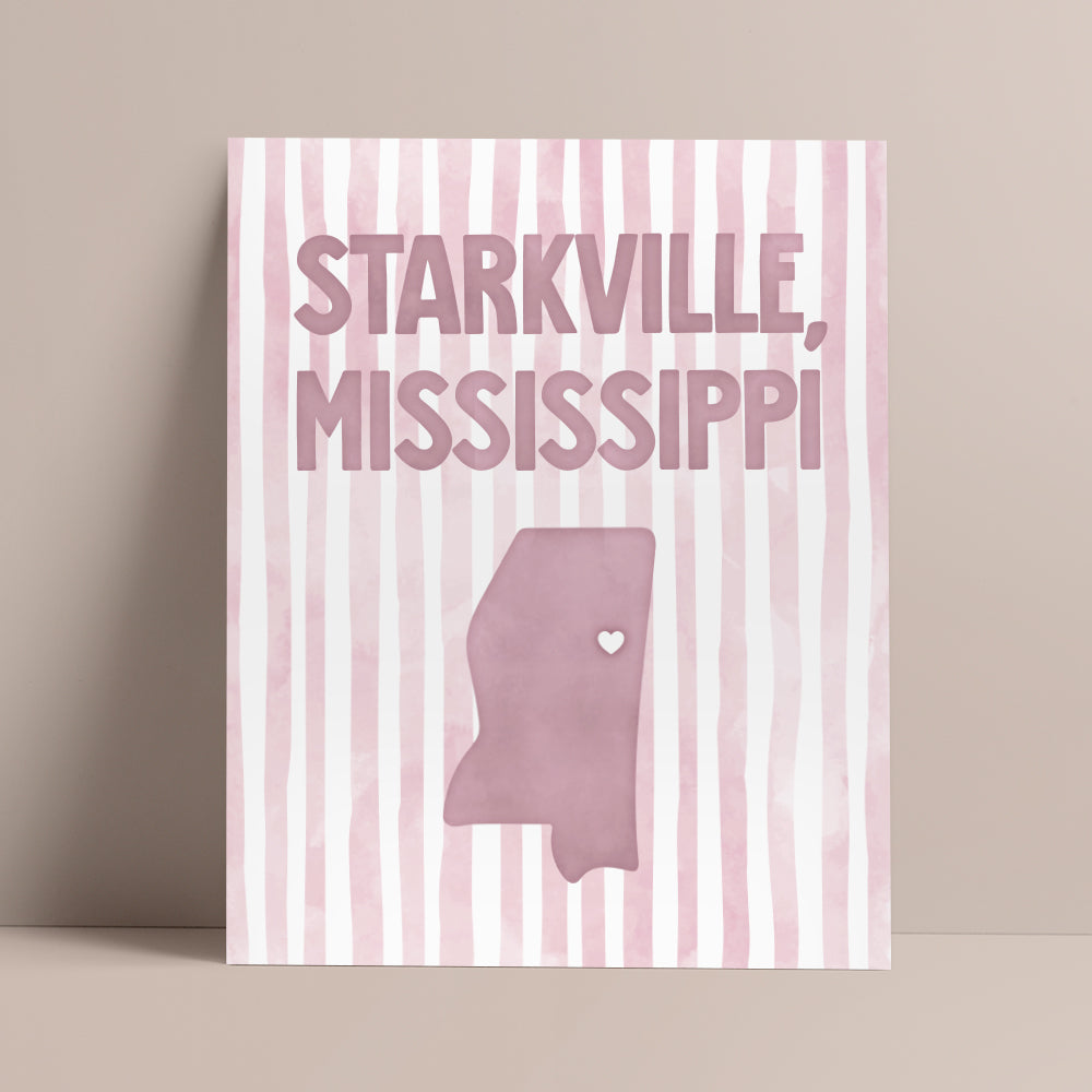 Starkville, Mississippi Poster