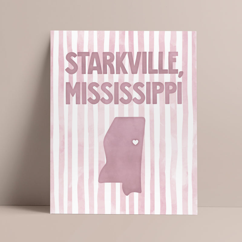 Starkville, Mississippi Poster