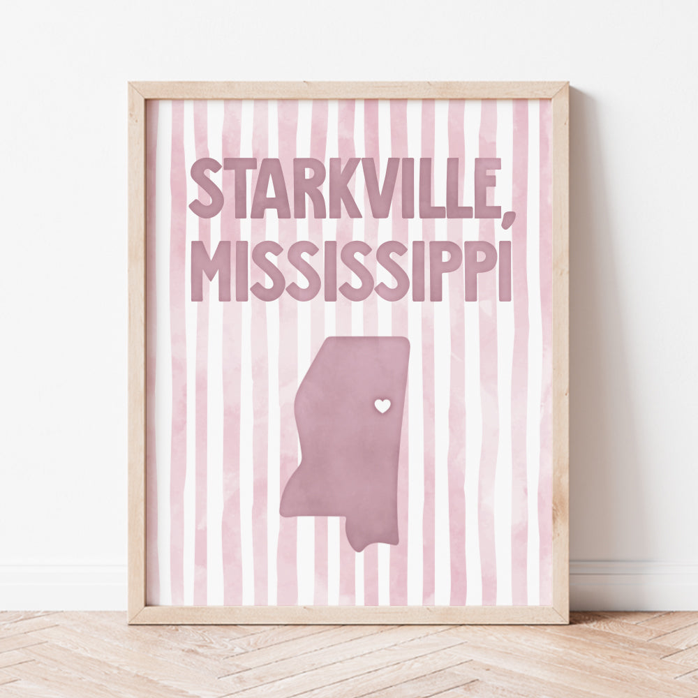 Starkville, Mississippi Poster