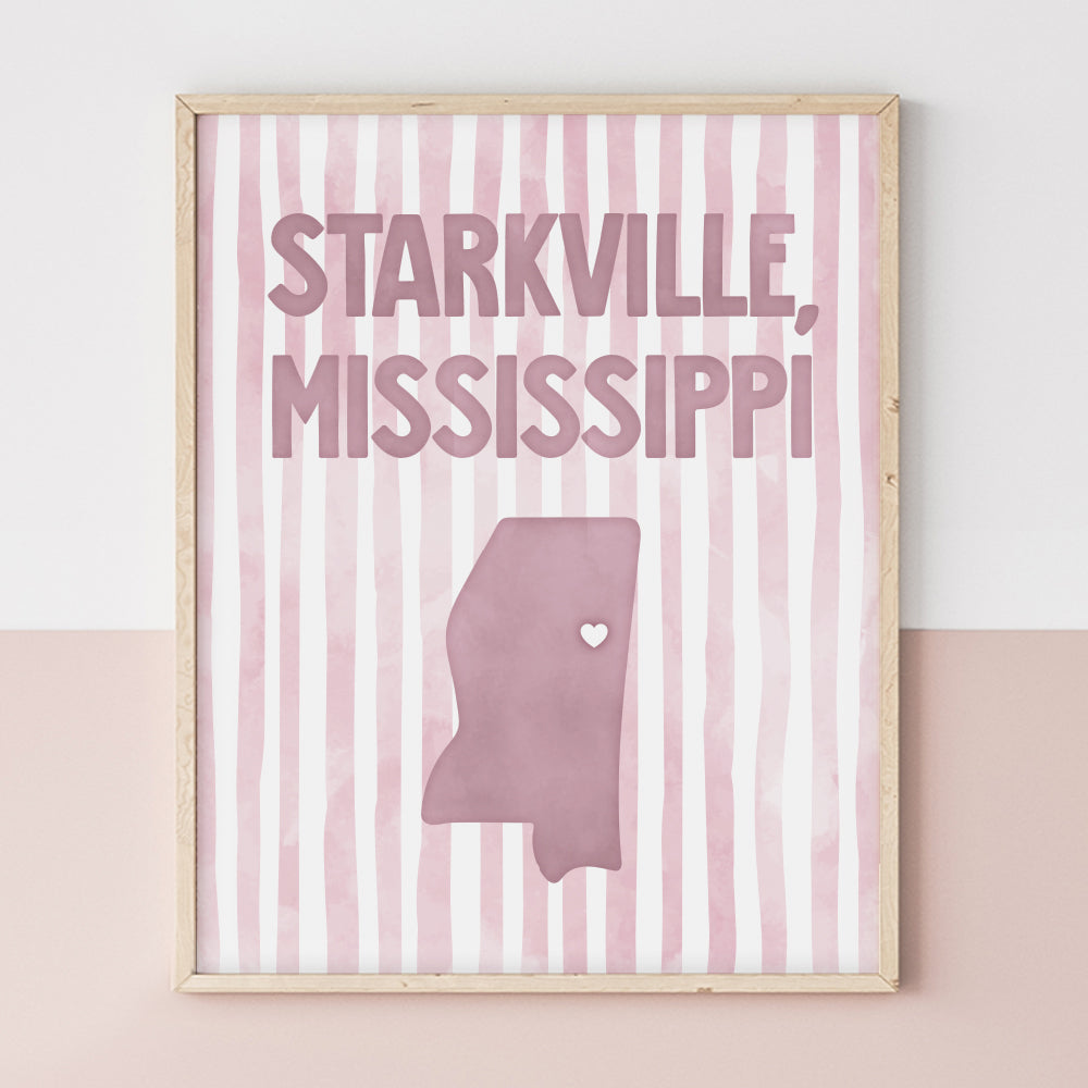 Starkville, Mississippi Poster