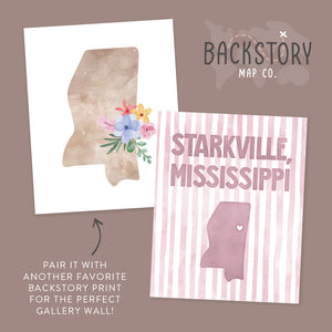 Starkville, Mississippi Poster