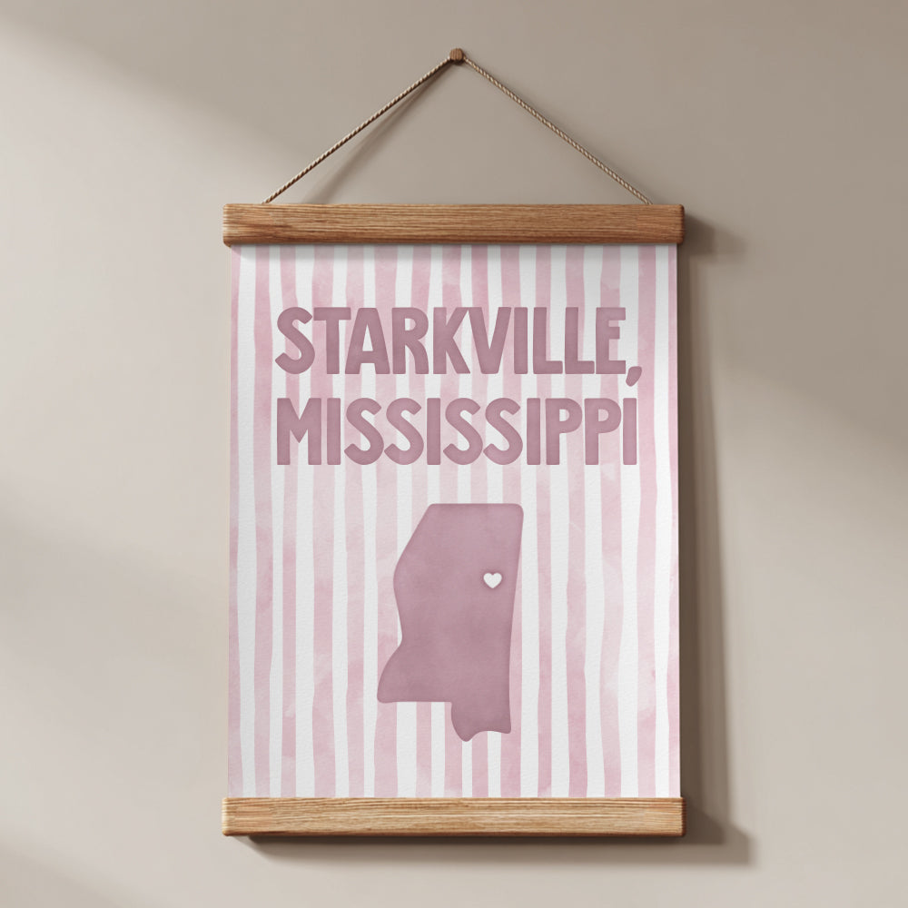 Starkville, Mississippi Poster