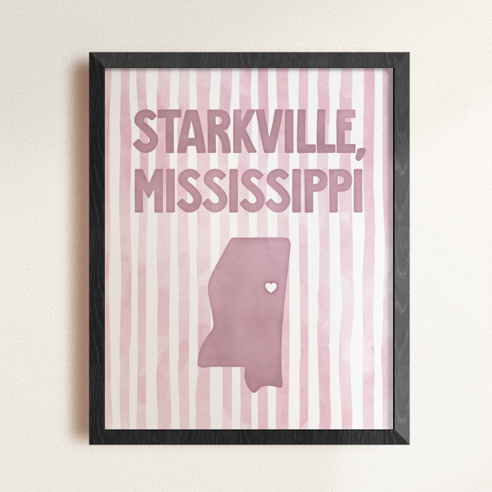 Starkville, Mississippi Poster