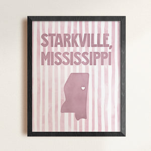 Starkville, Mississippi Poster