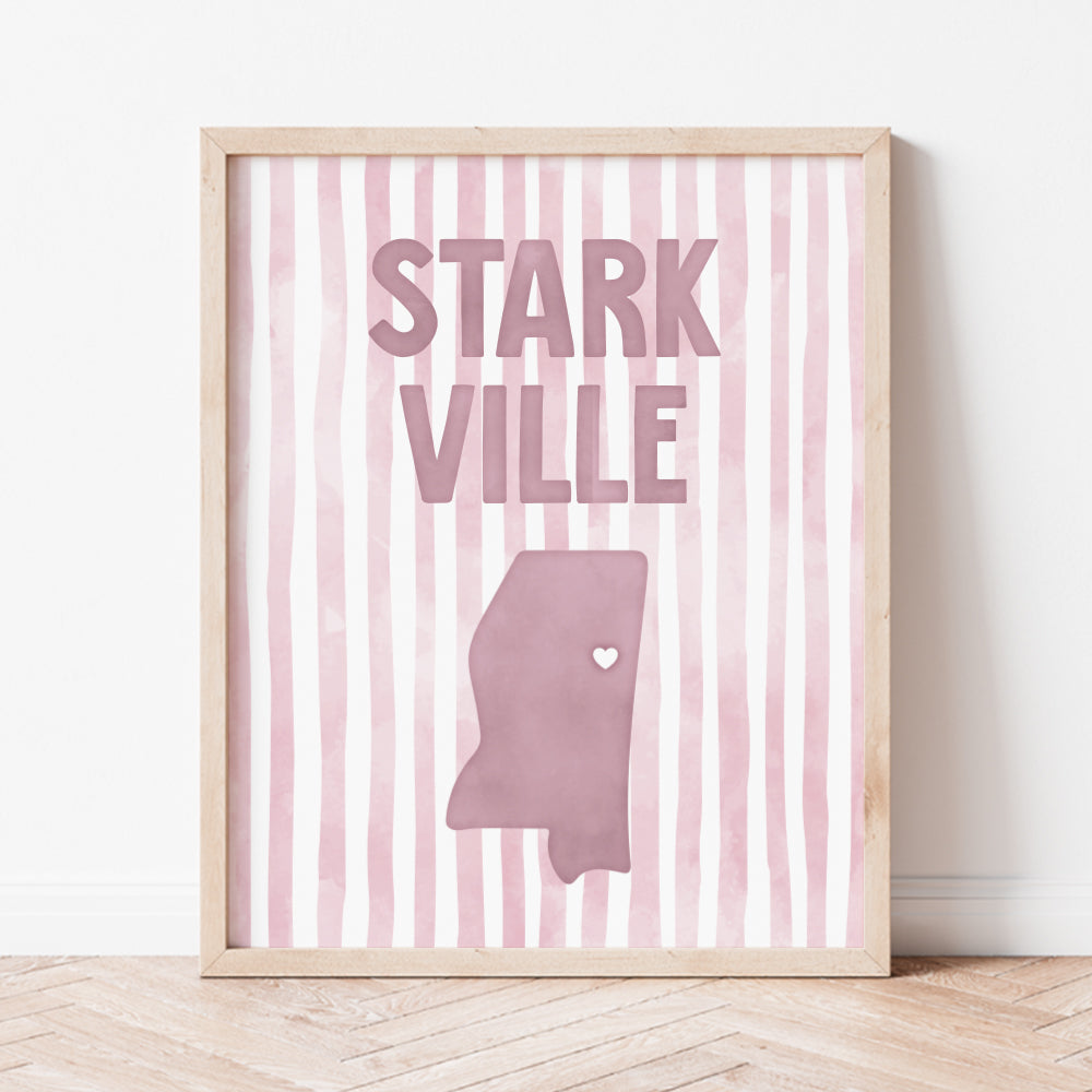 Starkville, Mississippi Poster