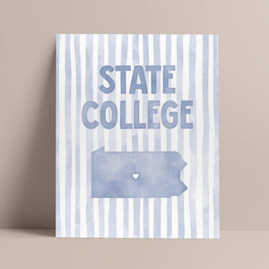 State College, Pennsylvania Poster