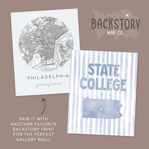 State College, Pennsylvania Poster