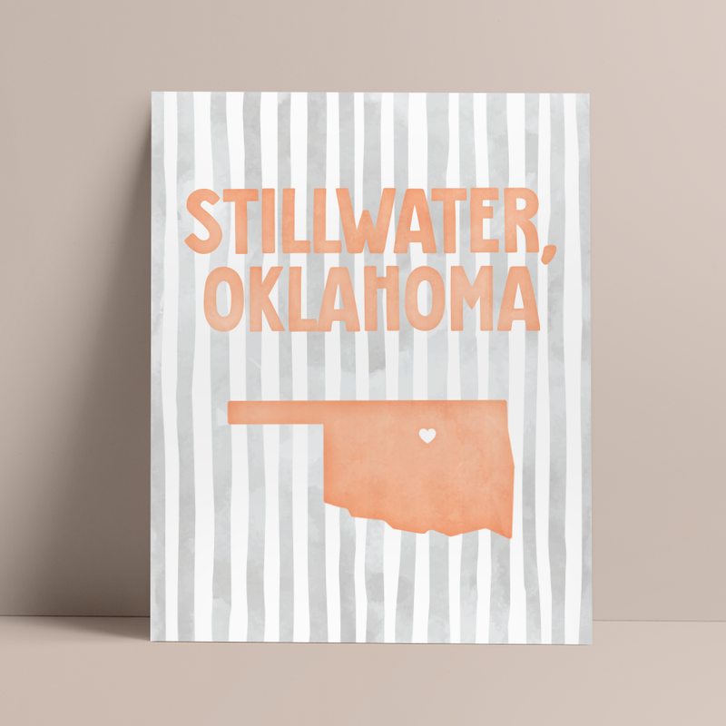 Stillwater, Oklahoma Poster