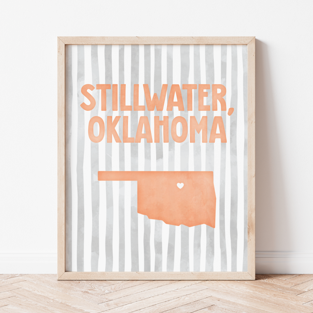 Stillwater, Oklahoma Poster