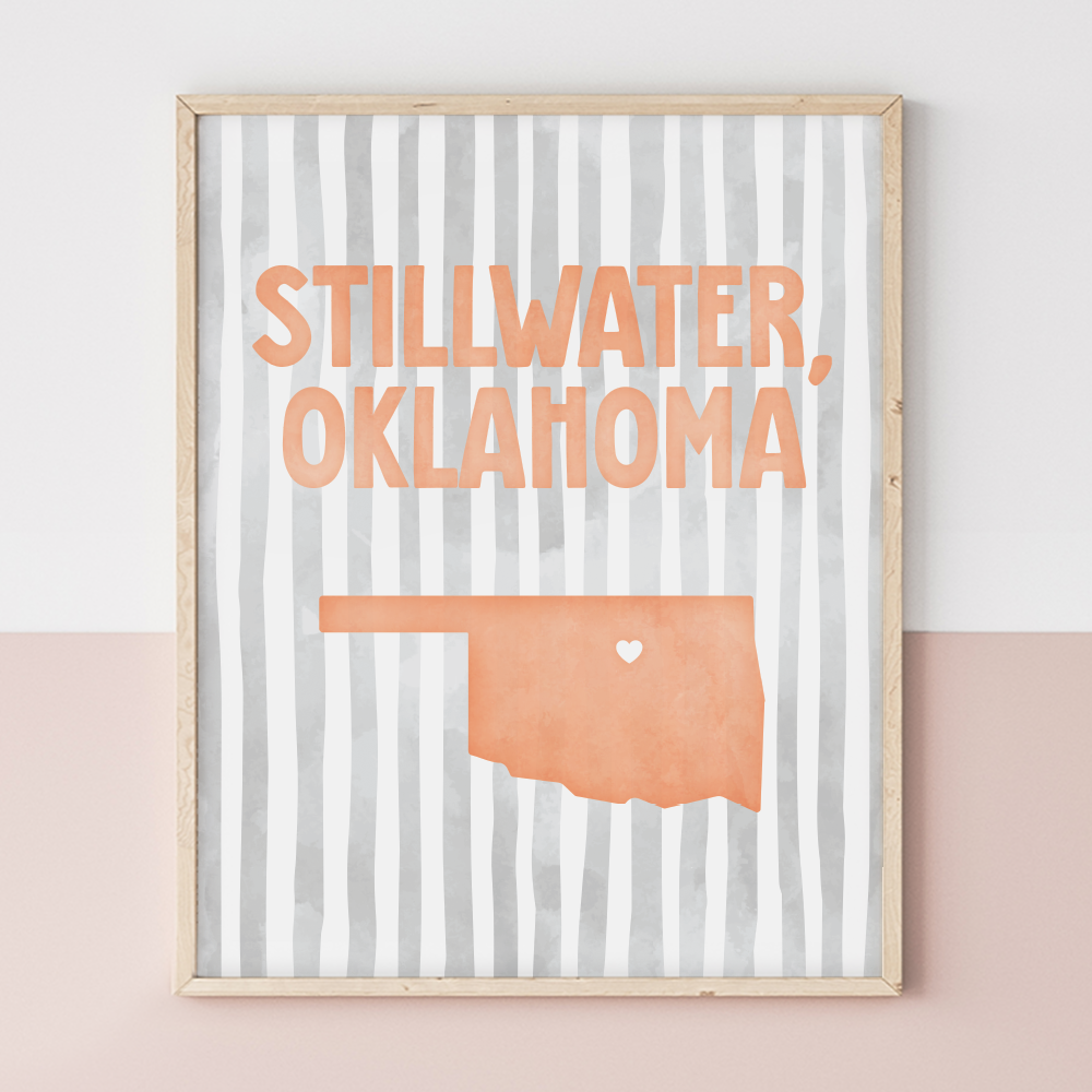 Stillwater, Oklahoma Poster