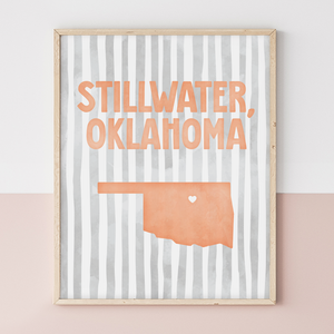 Stillwater, Oklahoma Poster