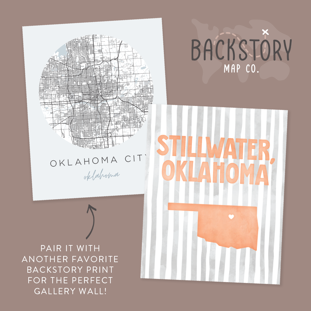 Stillwater, Oklahoma Poster