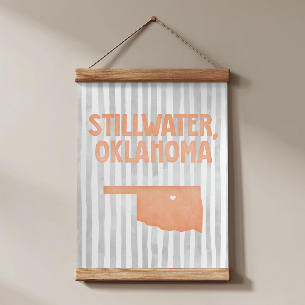 Stillwater, Oklahoma Poster