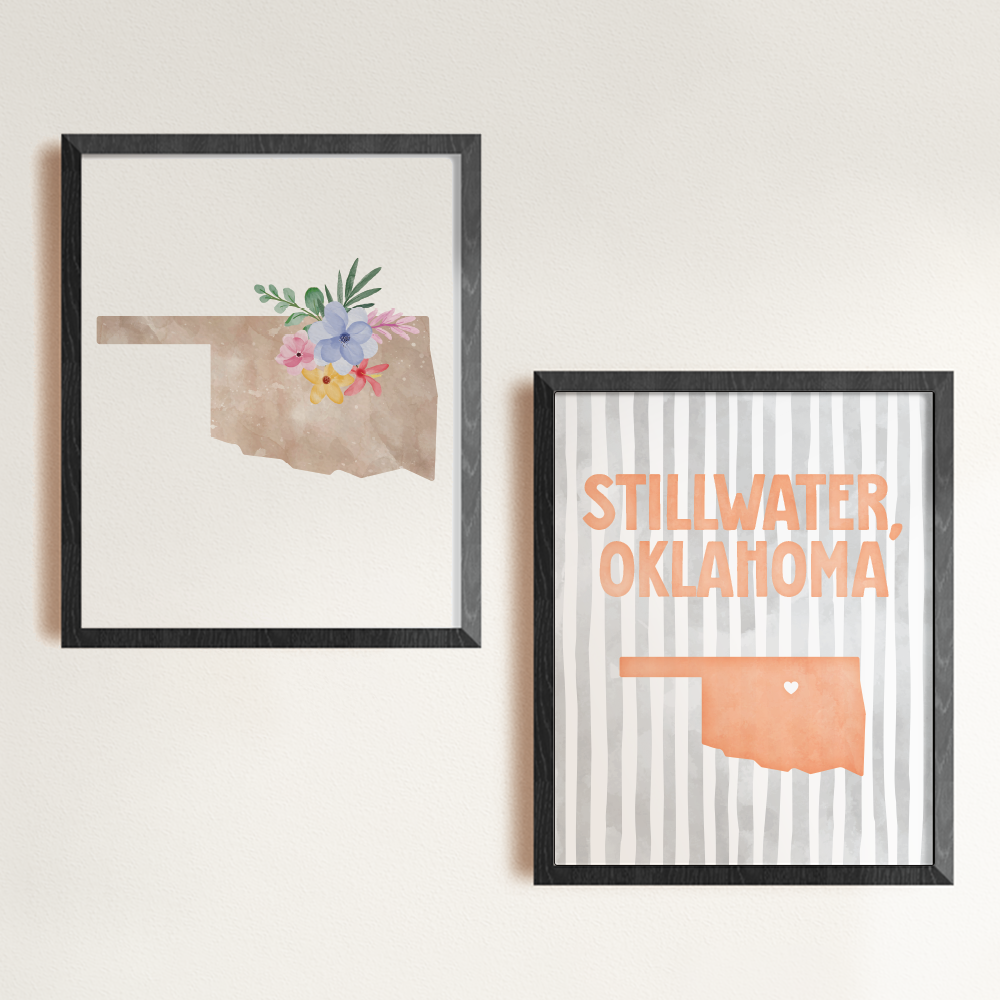 Stillwater, Oklahoma Poster
