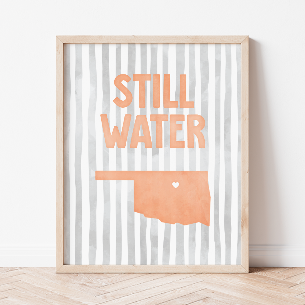 Stillwater, Oklahoma Poster