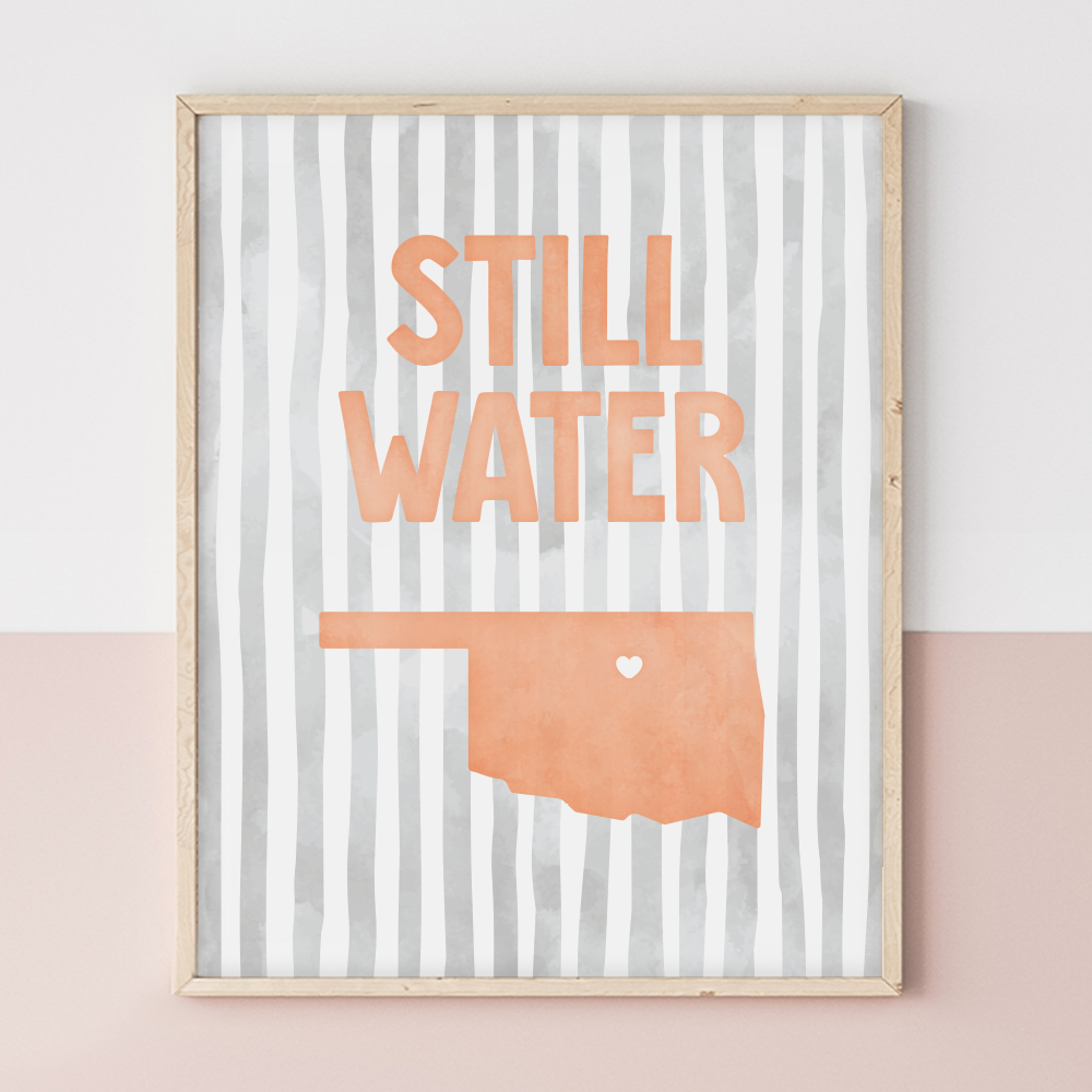 Stillwater, Oklahoma Poster