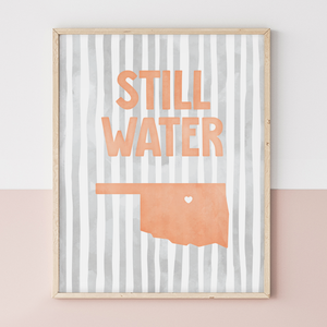 Stillwater, Oklahoma Poster
