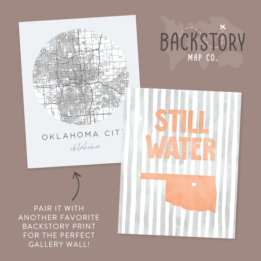 Stillwater, Oklahoma Poster