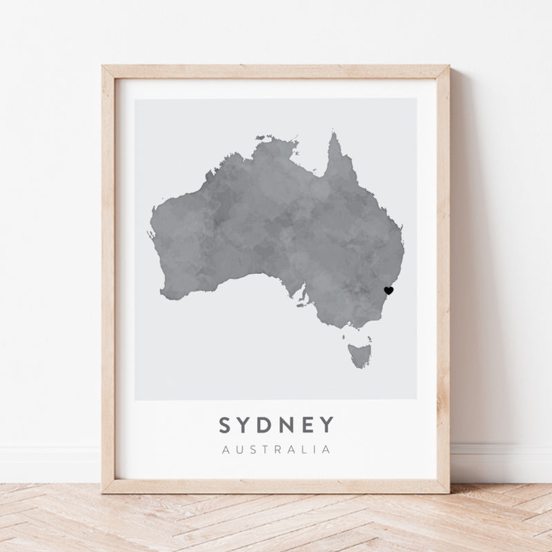 sydney australia map
