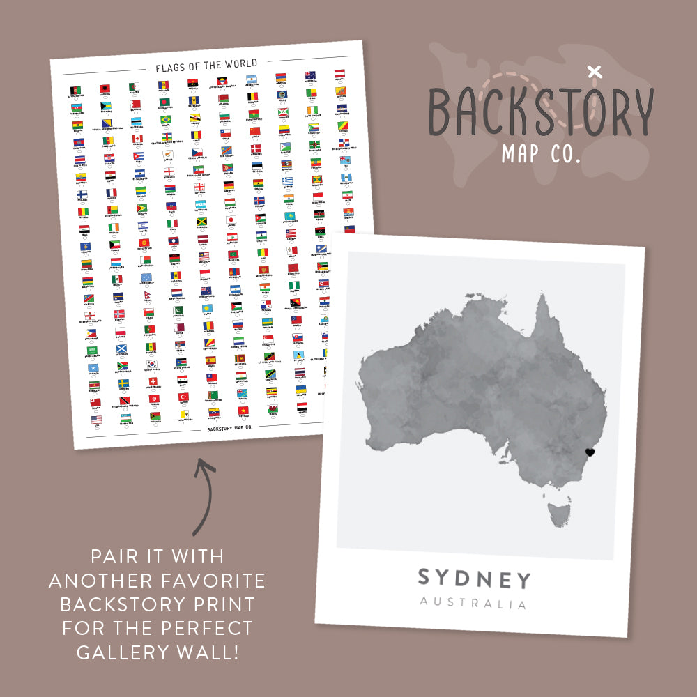 australia travel poster