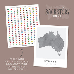 australia travel poster