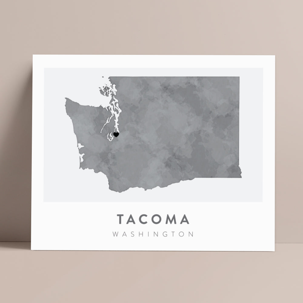 tacoma washington art print