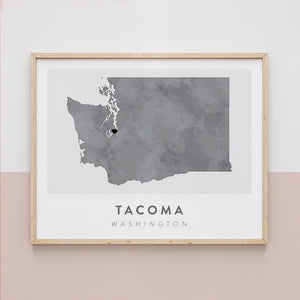 map of tacoma washington
