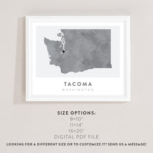 map of tacoma wa