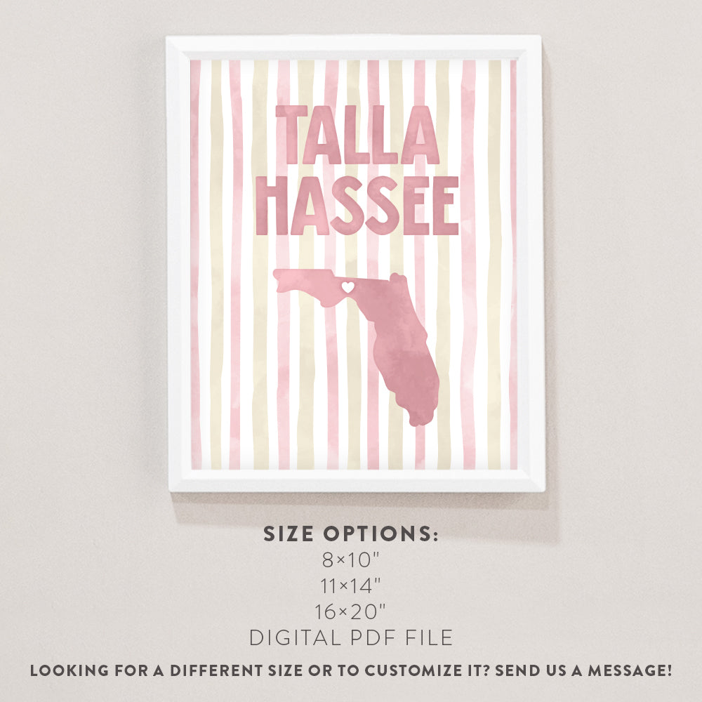 Tallahassee, Florida Poster