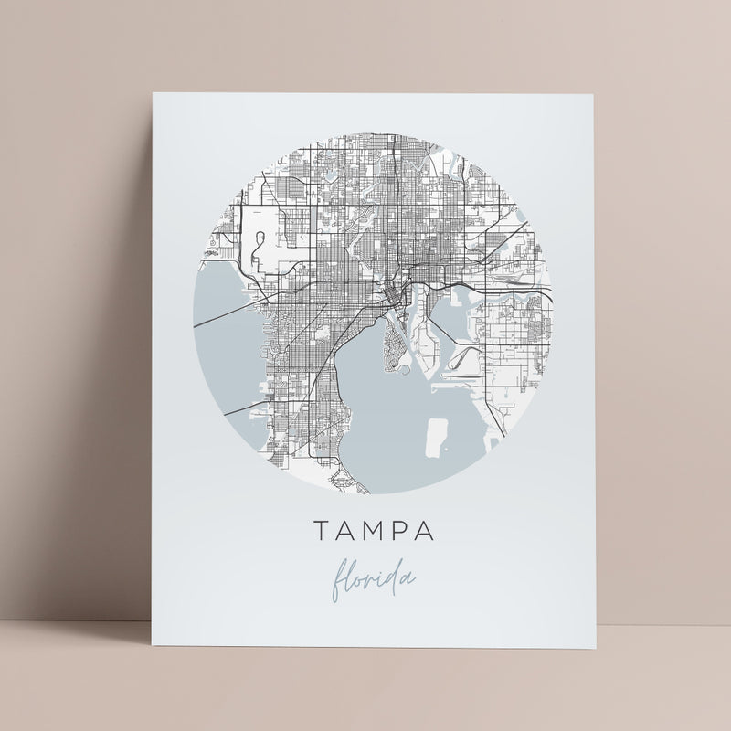 tampa florida map