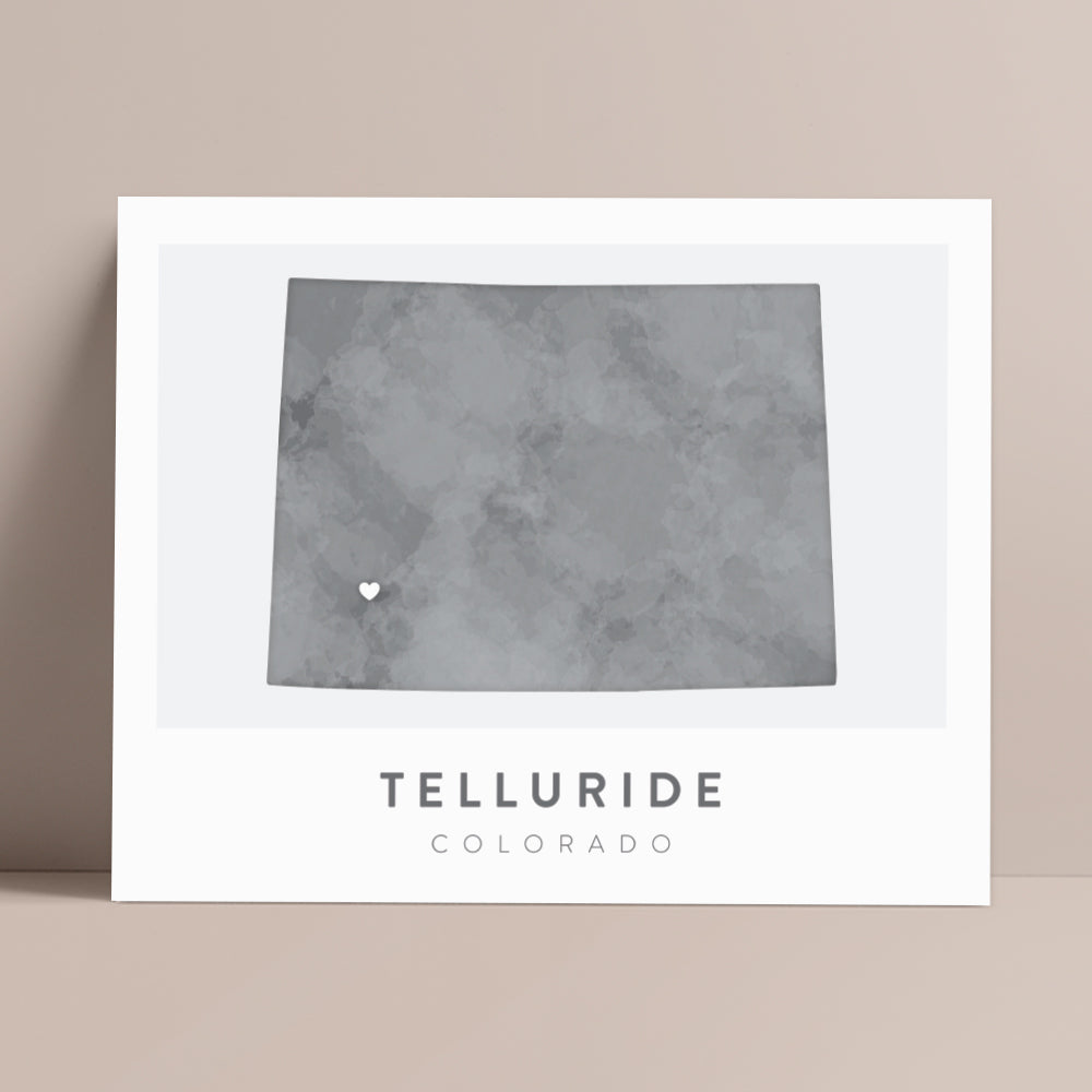 map of telluride colorado