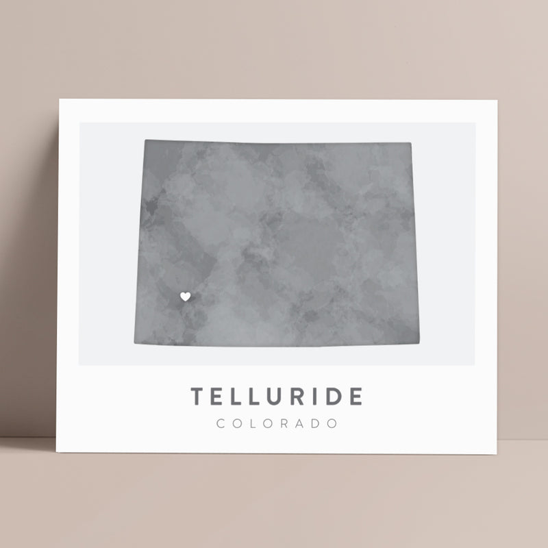 map of telluride colorado