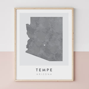 tempe map