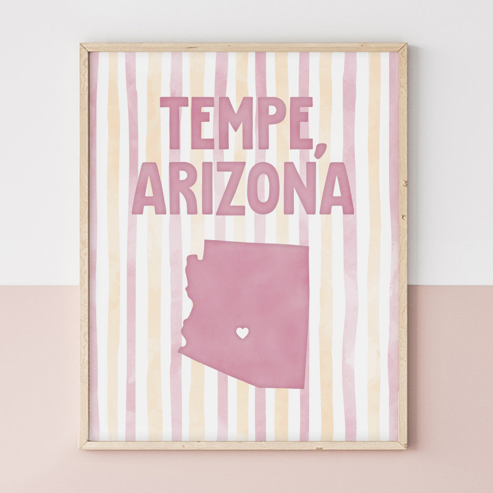 Tempe, Arizona Poster