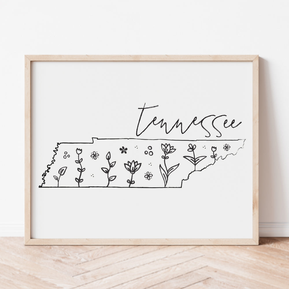 tennessee wall art