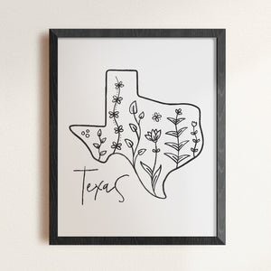 texas wall art