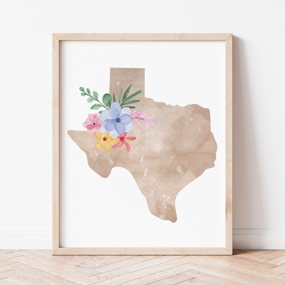 map of texas